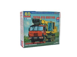 Truck with excavator UDS-114A (Tatra 815), model kit Truck with excavator UDS-114A (Tatra 815), model kit