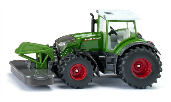 Fendt 942 Vario with front mower 