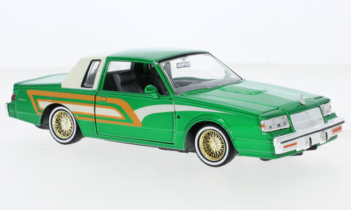 Buick Regal Low Rider, Metallic Green/Decor, 1987 Buick Regal Low Rider, Metallic Green/Decor, 1987