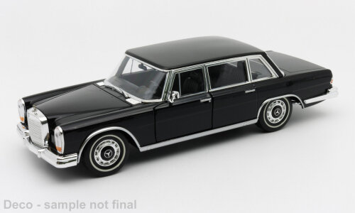 Mercedes 600, black, 1963 Mercedes 600, black, 1963