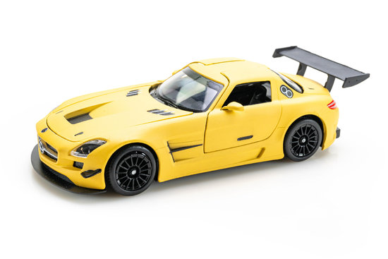 Mercedes SLS AMG GT3 - matt-yellow Mercedes SLS AMG GT3 - matt-yellow