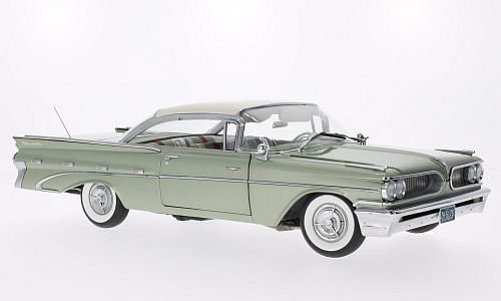 Pontiac Bonneville Hard Top, metallic green/light beige, 1959 Pontiac Bonneville Hard Top, metallic green/light beige, 1959