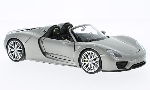 Porsche 918 Spyder Silver, Open Porsche 918 Spyder Silver, Open