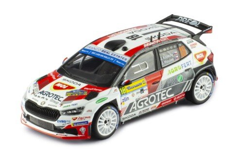 Skoda Fabia Rally2 No. 18 Barum Rally 2023 Skoda Fabia Rally2 No. 18 Barum Rally 2023
