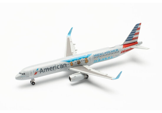 Airbus A321 American Airlines "Medal of Honor" Airbus A321 American Airlines "Medal of Honor"
