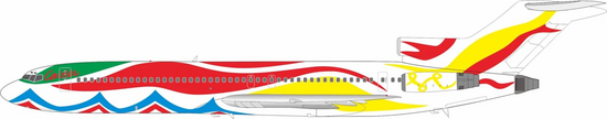 Boeing 727-291 BRANIFF "Calder Mexico"