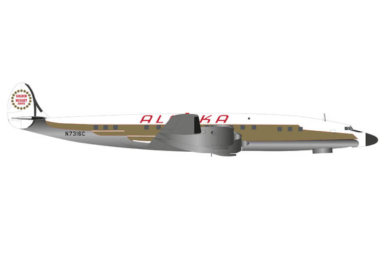 Starliner L-1649A spoločnosti Alaska Airlines Lockheed