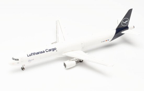 Airbus A321P2F Lufthansa Cargo "Hello Europe"