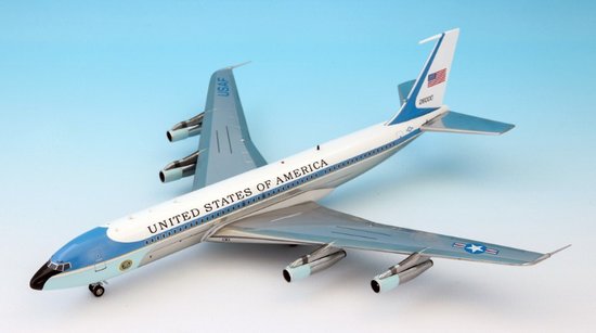 Boeing B707-300 VC-137 USAF, Air Force One, 26000  Polished Boeing B707-300 VC-137 USAF, Air Force One, 26000  Polished