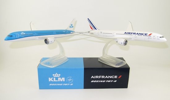 Set bestehend aus zwei Boeing B787-9 KLM und Air France