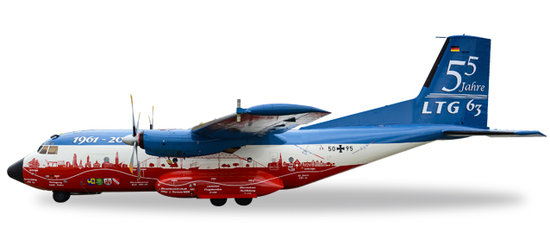 Transall C-160 LTG 63 Luftwaffe, 60 Years Luftwaffe" Transall C-160 LTG 63 Luftwaffe, 60 Years Luftwaffe"