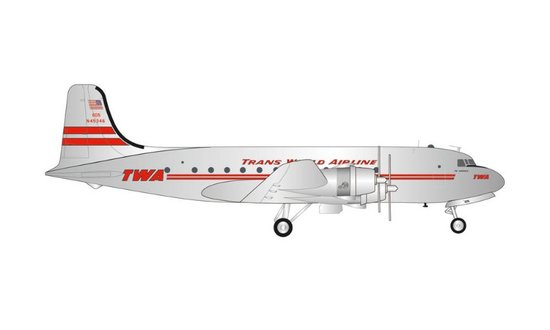 DOUGLAS DC-4 - TWA - "THE ACROPOLIS" DOUGLAS DC-4 - TWA - "THE ACROPOLIS"