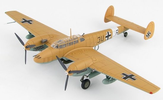 Bf110E-2 Messerscmitt Luftwaffe, Trop, 7./ZG 26, Libya 1942 Bf110E-2 Messerscmitt Luftwaffe, Trop, 7./ZG 26, Libya 1942