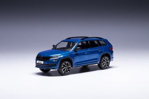 Skoda Kodiaq Metallic-Blau Sportline 2018