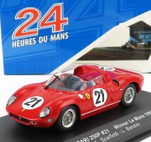 FERRARI 250 SPIDER 3.0L V12 TEAM SCUDERIA FERRARIN N 21 WINNER 24h LE MANS 1963