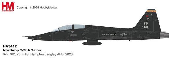T38A Talon, 7th FTS, Hampton Langley AFB, 2023