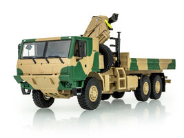 TATRA 815-7 6x6 flatbed with HIAB camouflaged TATRA 815-7 6x6 flatbed with HIAB camouflaged