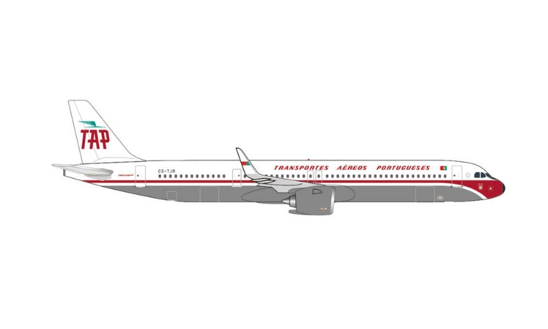 AIRBUS A321NEO TAP AIR PORTUGAL , RETRO ANNIVERSARY COLORS ...